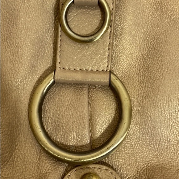 Michael Rome Designs Gold Leather Hobo Bag - Picture 8 of 8
